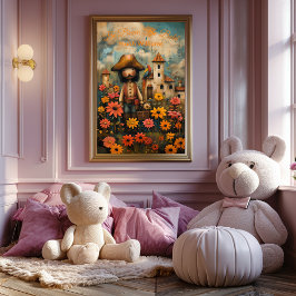 Be Brave, Be Bold - Póster Motivador infantil ポスター