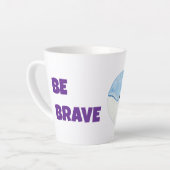 Be Brave Like Whale Mug for Kids カフェラテマグ (左アングル)