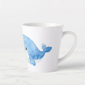 Be Brave Like Whale Mug for Kids カフェラテマグ (右)