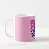 Be brave text design コーヒーマグカップ (左)