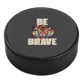 Be Brave Tiger Puck アイスホッケーパック (3/4)