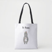 Be Brave Tribal Bear Bear トートバッグ (正面)
