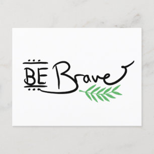 Be Brave Water色のはがき シーズンポストカード