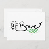 Be Brave Water色のはがき シーズンポストカード (正面/裏面)