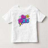 Be Brave Y2K Cute Kids Graphic Tee トドラーTシャツ (正面)