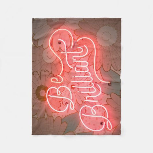 BE BRILLIANTブランケット30インチx 40インチ フリースブランケット (正面)