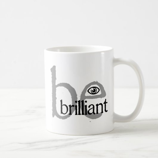 be_brilliant_eye_millesime コーヒーマグカップ (右)