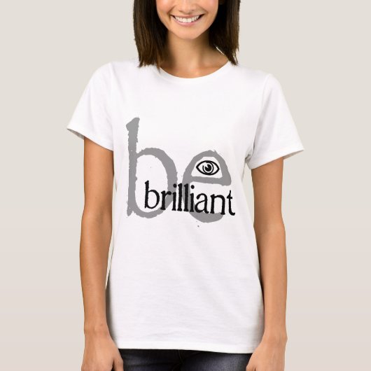 be_brilliant_eye_millesime tシャツ (正面)