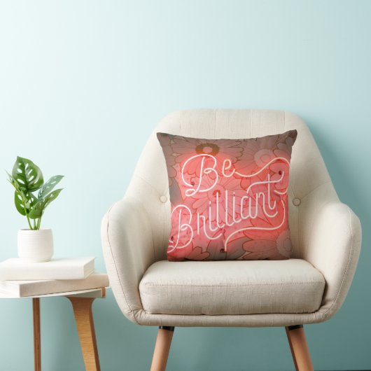 BE BRILLIANT square cushion クッション (椅子)
