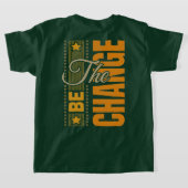Be Change -感動的引用文T Tシャツ (レイダウン裏面)