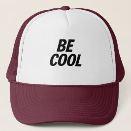 Be Cool トラクターハット - カジュアルでおしゃれなデザイン キャップ