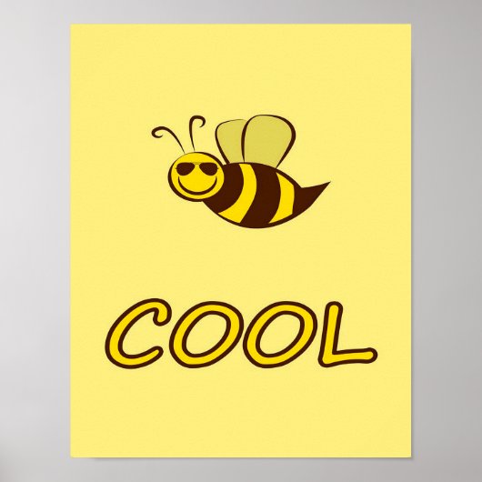 Be Cool, Bee Gifts ,I Love Bee, Beekeeping Gift ポスター (正面)