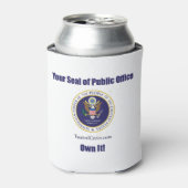 Be Cool - It's Time to Own your Public Office 缶クーラー (缶正面)