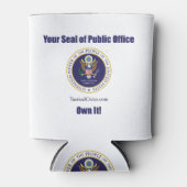 Be Cool - It's Time to Own your Public Office 缶クーラー (正面)