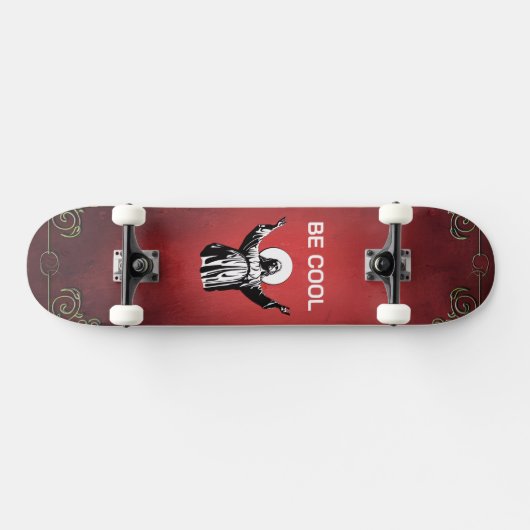 Be Cool Jesus Skateboard. スケートボード (横)