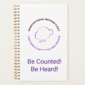Be Counted! Be Heard! Planner! プランナー手帳 (正面)