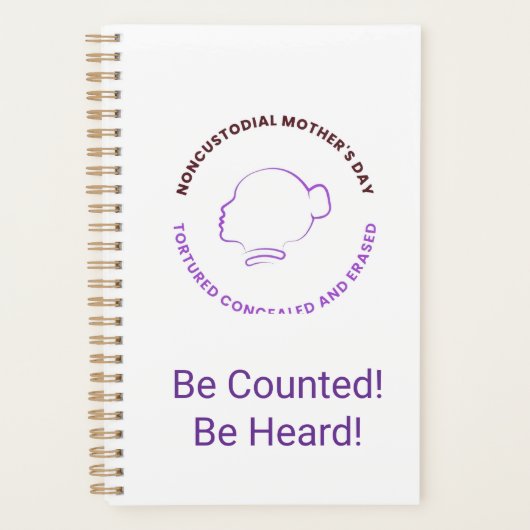 Be Counted! Be Heard! Planner! プランナー手帳 (正面)