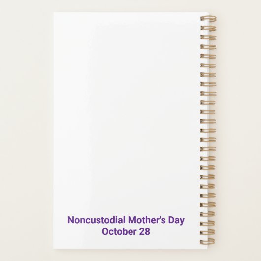 Be Counted! Be Heard! Planner! プランナー手帳 (裏面)