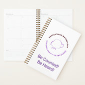 Be Counted! Be Heard! Planner! プランナー手帳 (ディスプレー)