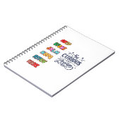 BE CURIOUS AND LEARN ノートブック (左側)