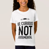 Be curious black tシャツ (正面)