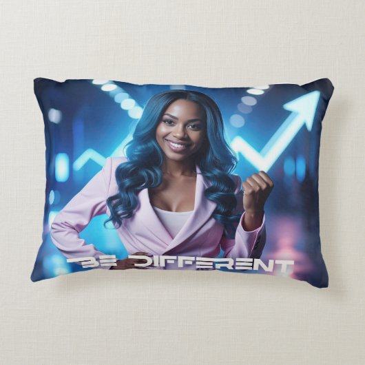 BE DIFFERENT アクセントクッション (裏面)