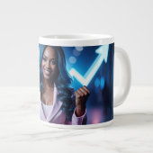 BE DIFFERENT ジャンボコーヒーマグカップ (正面右)