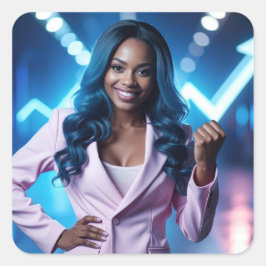 BE DIFFERENT スクエアシール