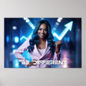 BE DIFFERENT ポスター (正面)