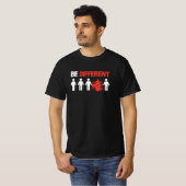 Be Different - Funny Drummer Tシャツ (正面フル)