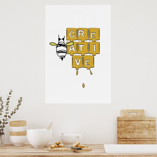 Be(e)クリエイティブ ポスター (キッチン)