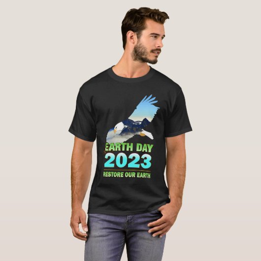 Be Eco Friendly  for Earth Day 2023 Tシャツ (正面フル)