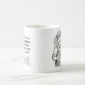 Be Engineer of Your Story Steam Train Driver コーヒーマグカップ (中央)