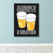 BE ER キャンバスプリント (インサイチュ (ウッドフロア))