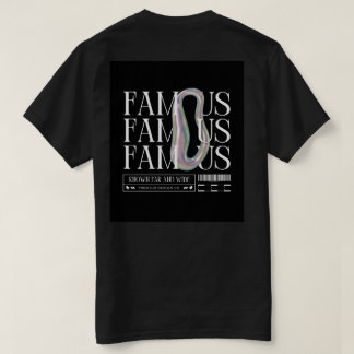 BE FAMOUS – ドリーマはっきりしたー&ドアー用グラフィックティー Tシャツ