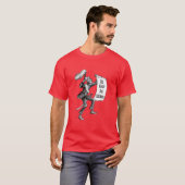 Be Gay Do Crime girl Tシャツ (正面フル)