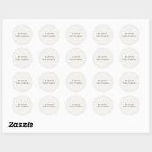 Be Gentle With Yourself 優しい励ましシリーズ ラウンドシール (シート)