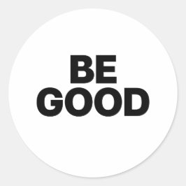 Be Good ラウンドシール