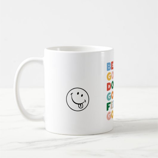 Be Good. Do Good. Feel Good. The Good Cycle Goodne コーヒーマグカップ (左)