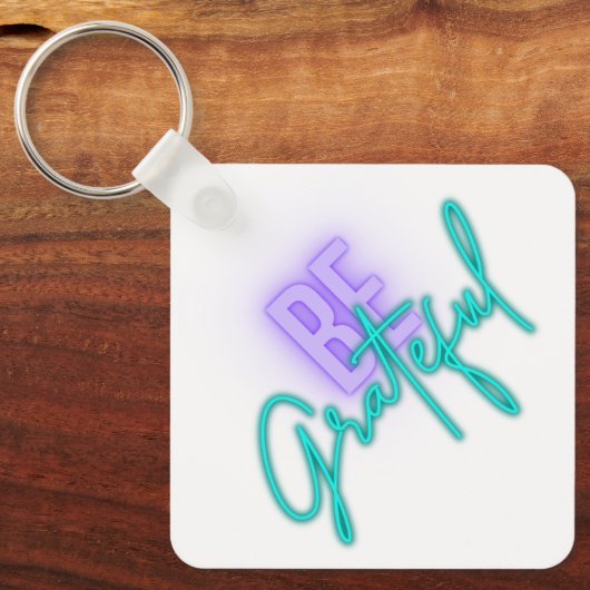 Be Grateful Mandala  キーホルダー (正面)