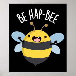Be Hap-beeビーおもしろいプンダークBG ポスター