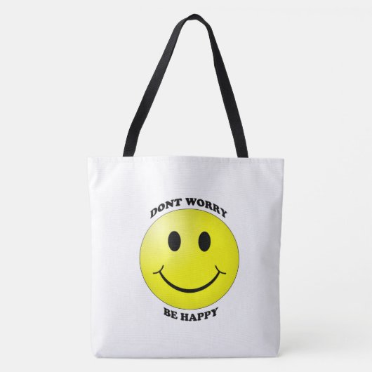 Be Happyスマイリー トートバッグ (正面)