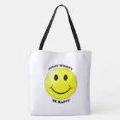 Be Happyスマイリー トートバッグ (裏面)