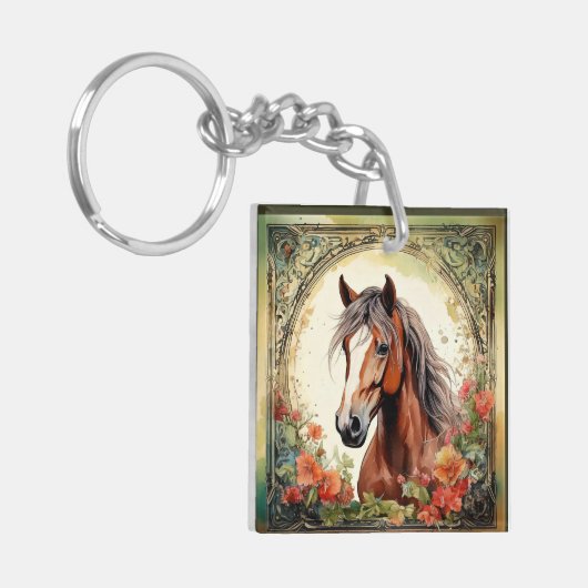 Be Happy子馬 キーホルダー (正面左)