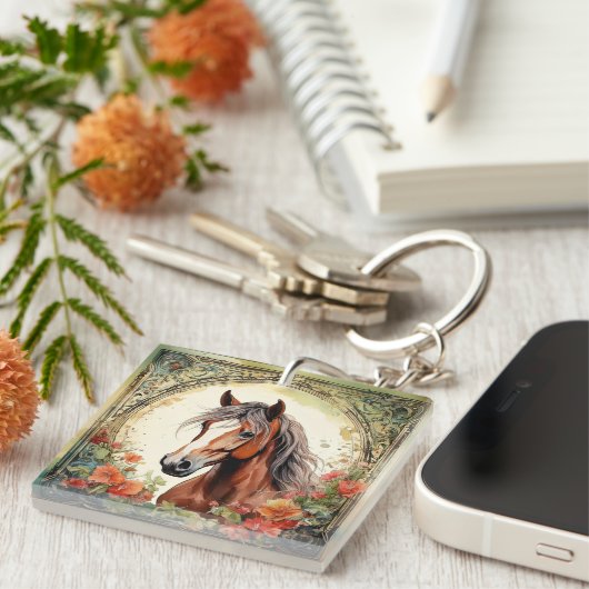 Be Happy子馬 キーホルダー (正面右)