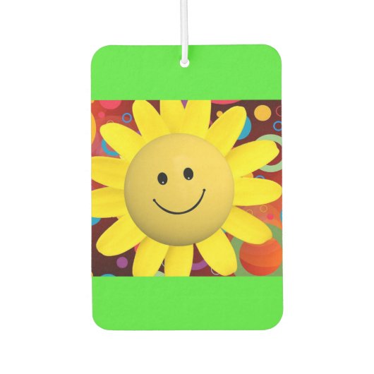 “Be Happy” Air Freshener カーエアーフレッシュナー (正面)