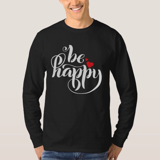 Be Happy   Graphic Tシャツ (正面)