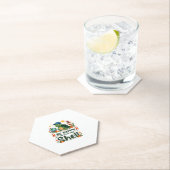 Be Happy In Your Own Shell Turtle Autism Awareness ペーパーコースター (インサイチュ)