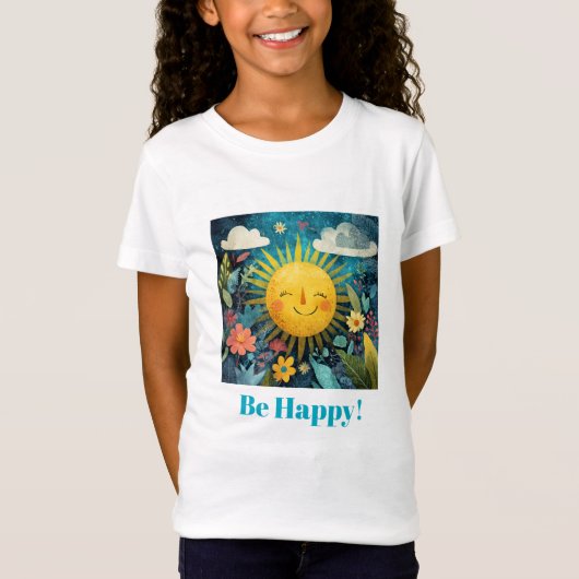 Be Happy! Smiling Sun, Tシャツ (正面)