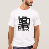 Be happy tシャツ (正面)